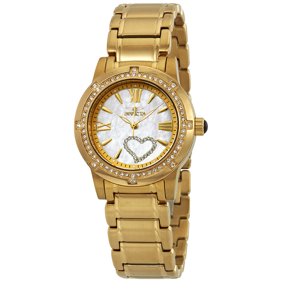 Invicta Angel Mother of Pearl Dial Ladies Watch 16709 Invicta