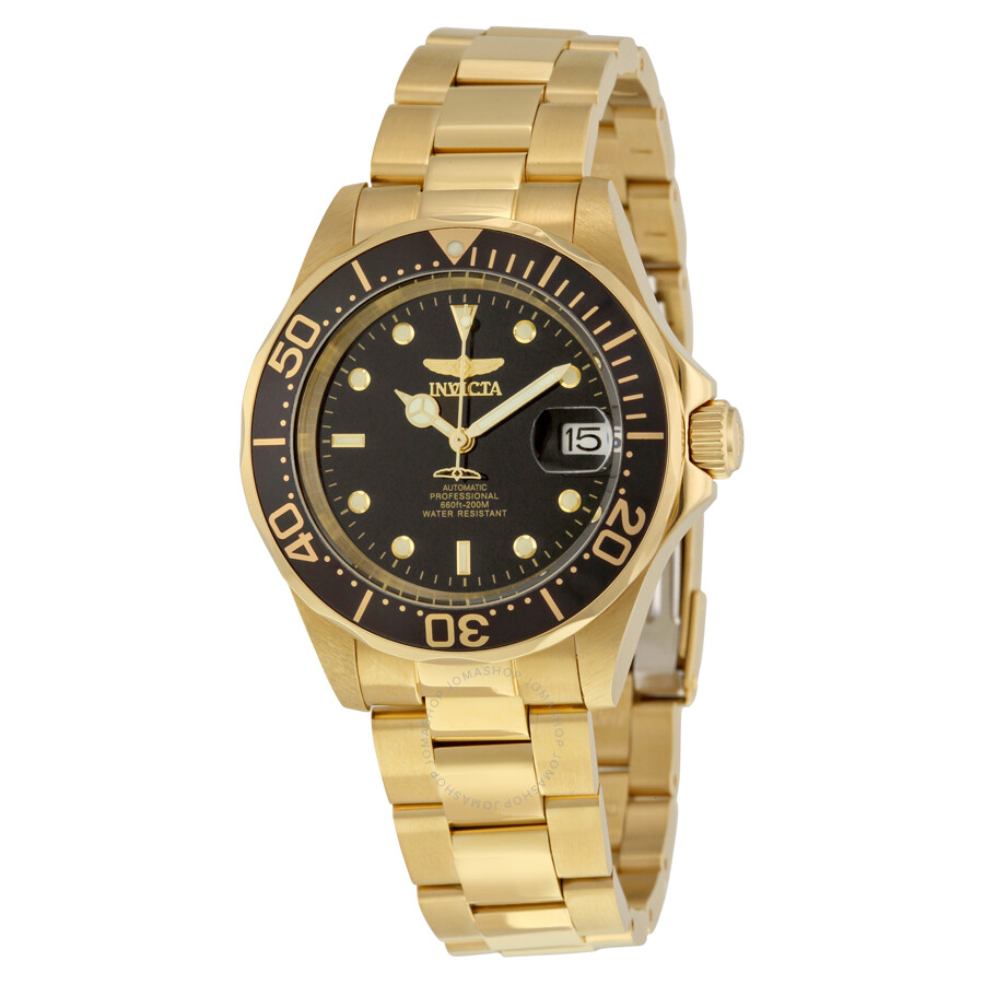 Invicta Pro Diver Automatic Gold Tone Men S Watch 8929
