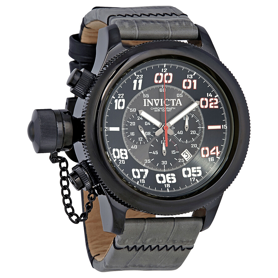 Invicta Russian Diver Chronograph Black Dial Men's Watch 22289 - Russian Diver - Invicta 