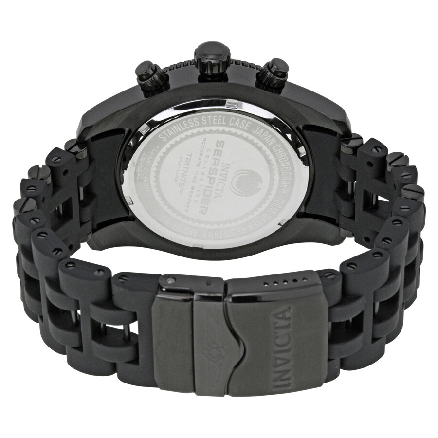 Invicta Sea Spider Chronograph Black Dial Men's Watch 14862 Sea Spider Invicta Watches