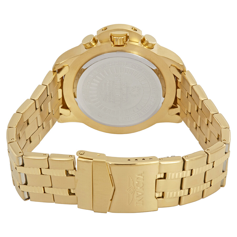 Invicta Specialty Chronograph Gold Dial Men's Watch 17446 Specialty