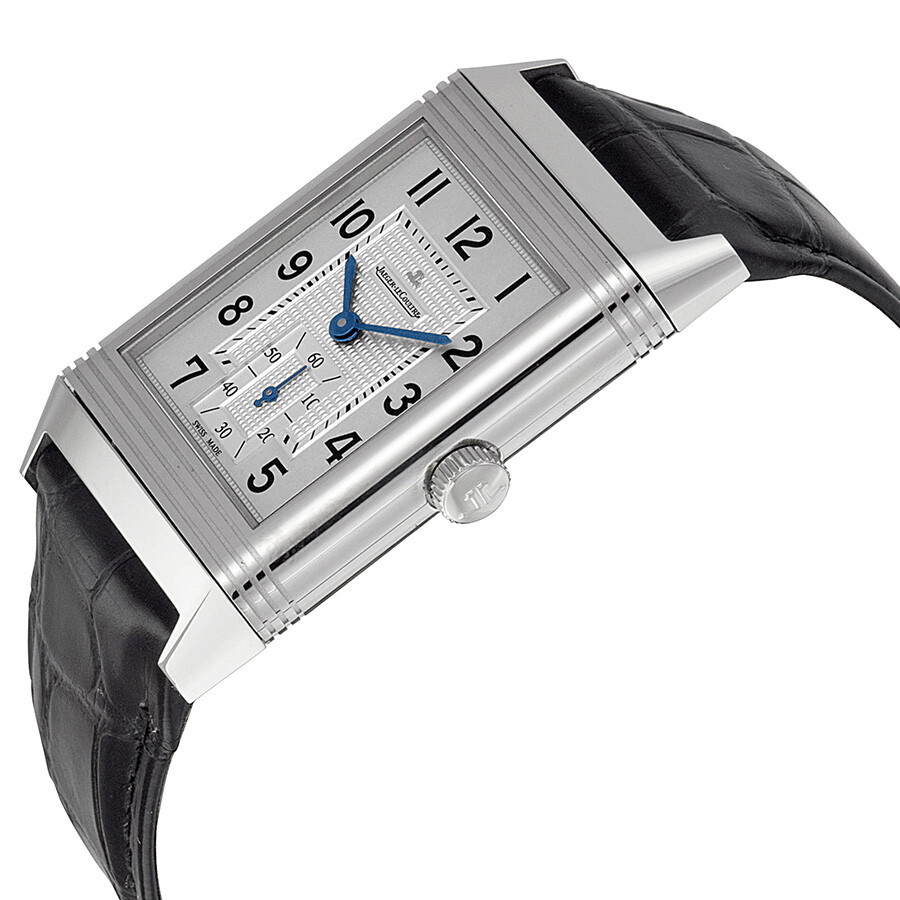 Jaeger LeCoultre Grande Reverso Manual Wind Leather Strap Men's Watch