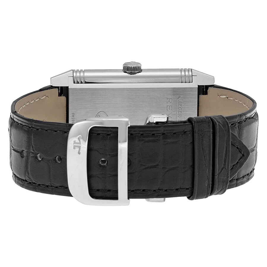 Jaeger LeCoultre Grande Reverso Manual Wind Leather Strap Men's Watch
