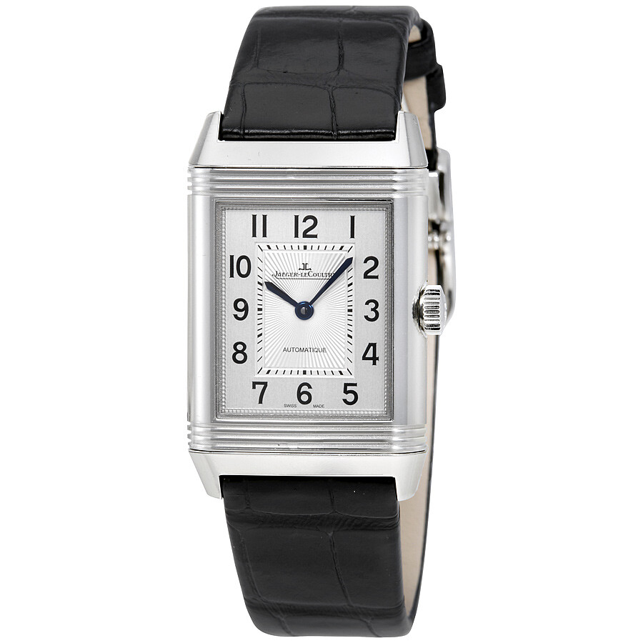 Jaeger LeCoultre Reverso Classic Medium Leather Strap Unisex Watch