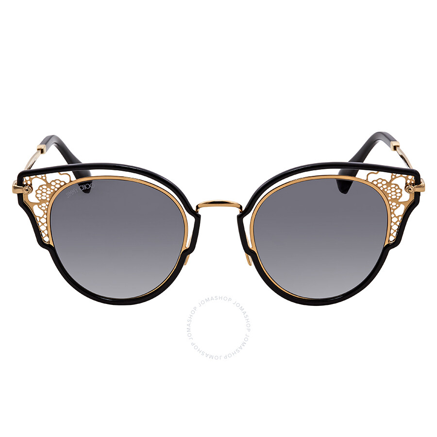 Shop Jimmy Choo Cat Eye Glasses Sunglasses (DHELIA/S) by 