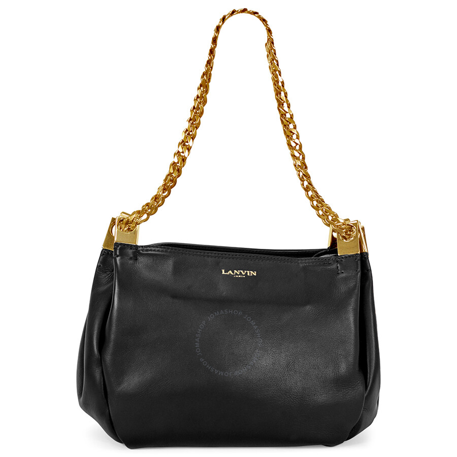 Lanvin Mini Tilda Calfskin Shoulder Bag - Black - Lanvin - Handbags ...
