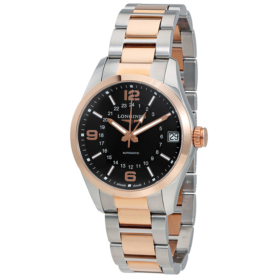 Longines Conquest Classic Automatic Men's GMT Watch L27995567 - Conquest - Longines - Watches 