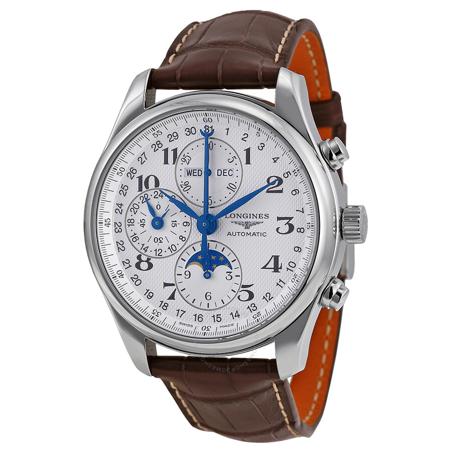 Longines Master Collection Automatic Chronograph Men's Watch L27734783 ...