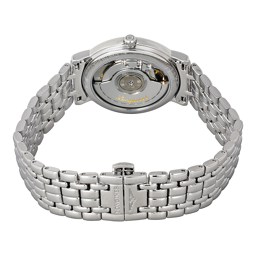 longines silver dial