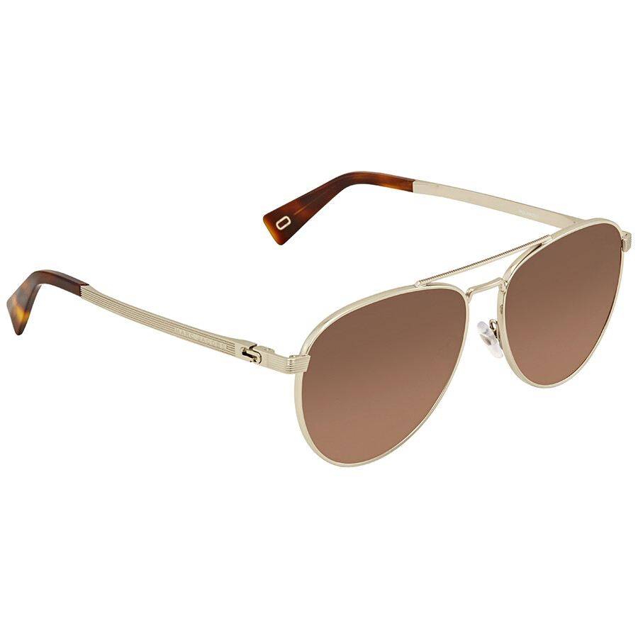 Marc Jacobs Brown Gradient Aviator Sunglasses MARC240S 03YG LA 59