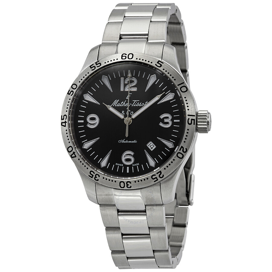 Mathey-Tissot Type 21 Automatic Black Dial Men's Watch H1821ATANG
