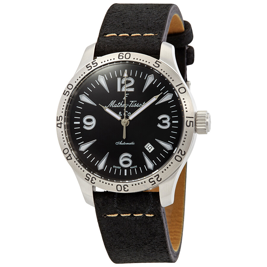 Mathey-Tissot Type 21 Automatic Black Dial Men's Watch H1821ATLNG