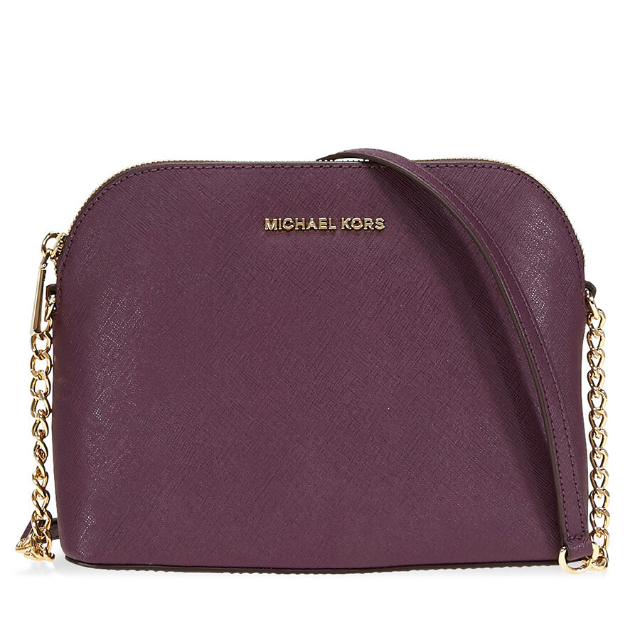 Michael Kors Cindy Large Crossbody Bag Damson