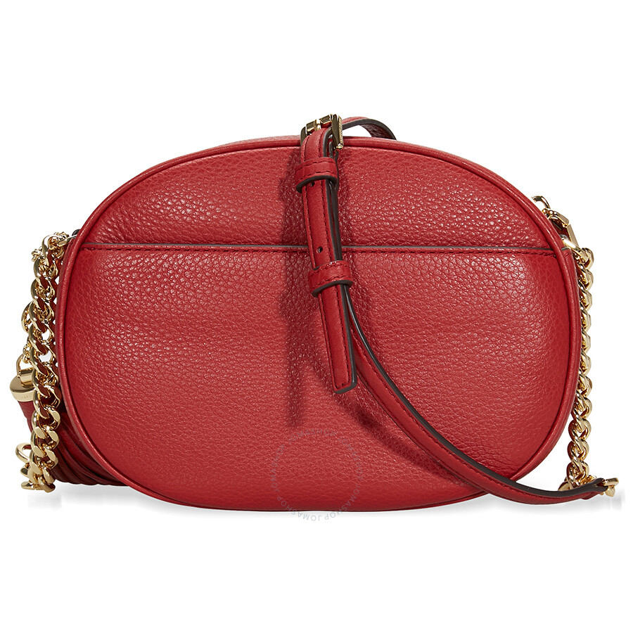 Michael Kors Ginny Medium Crossbody Bag - Burnt Red - Ginny - Michael Kors Handbags - Handbags ...