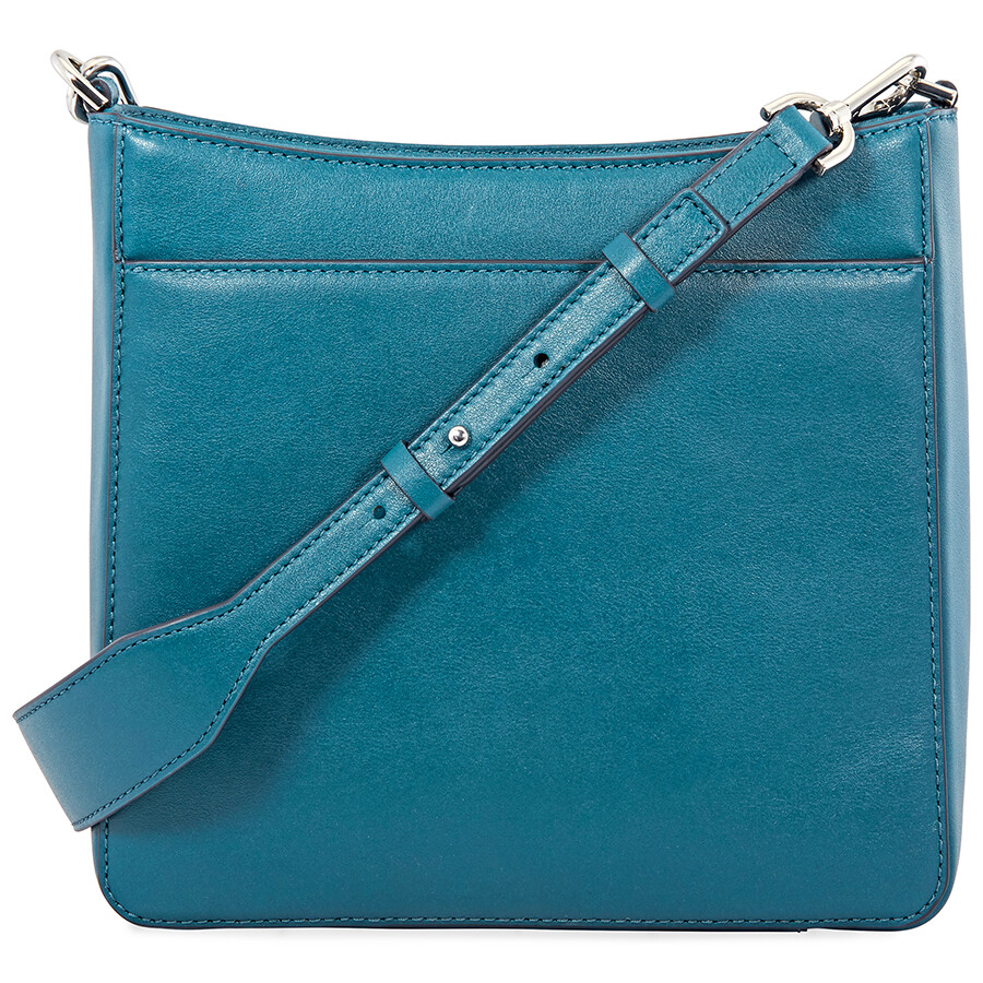 Michael Kors Gloria Pocket Swing Pack Crossbody Bag Teal Michael