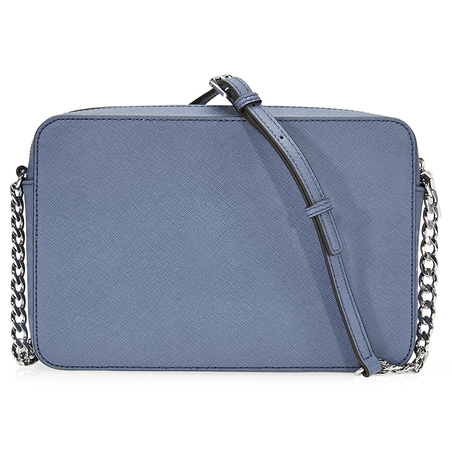 Michael Kors Jet Set Travel Large Crossbody Handbag Denim Jet Set