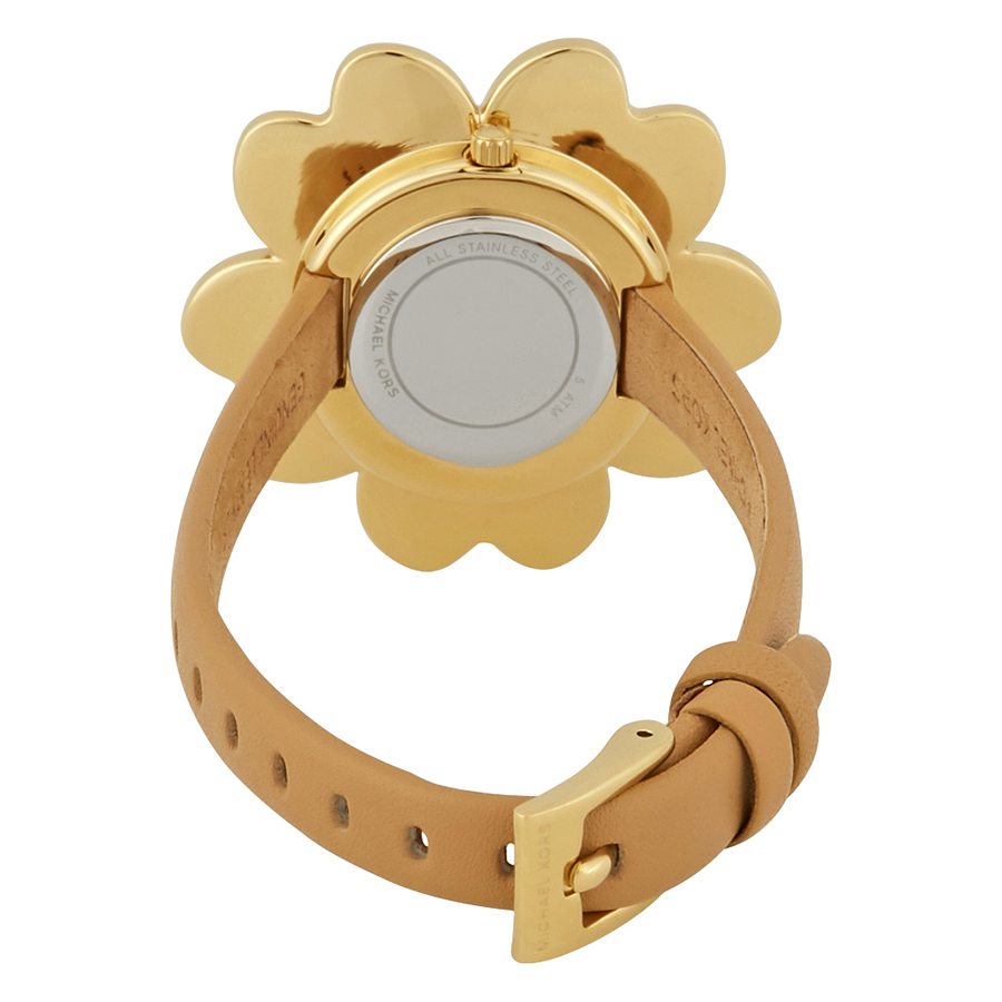 michael kors watch with flowers