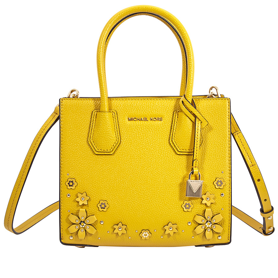 Michael Kors Mercer Medium Crossbody Bag Sunflower Mercer Michael