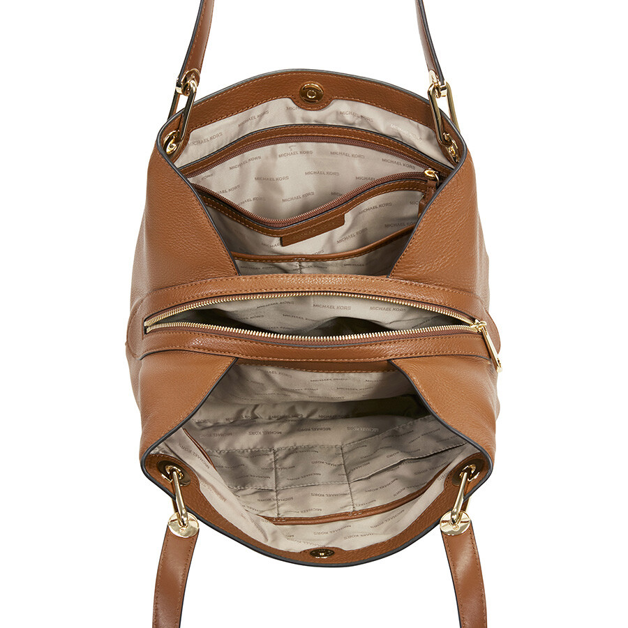 Michael Kors Raven Large Leather Shoulder Bag Luggage Michael Kors