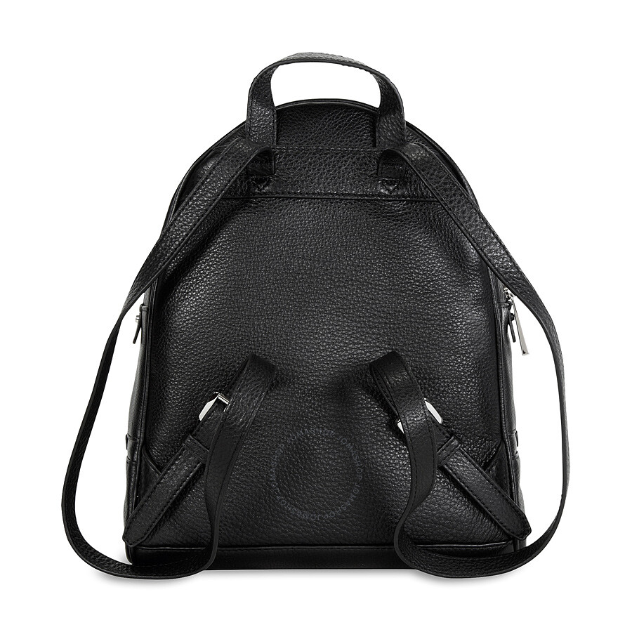 Michael Kors Rhea Leather Backpack - Black - Michael Kors Handbags ...
