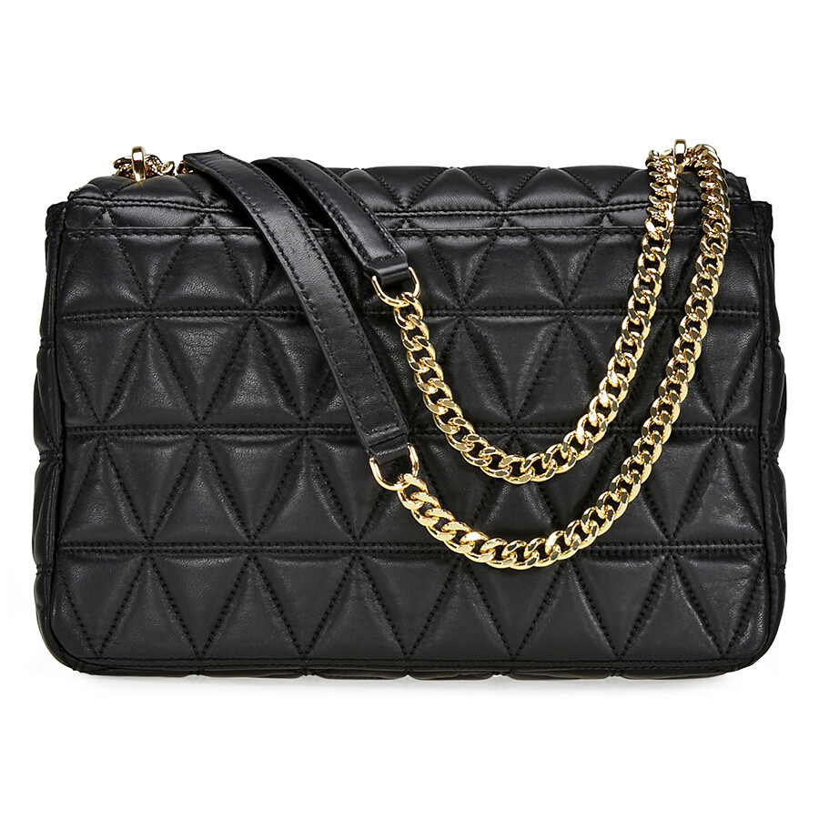 Michael Kors Sloan Extra Large Quilted Shoulder Bag Black Michael