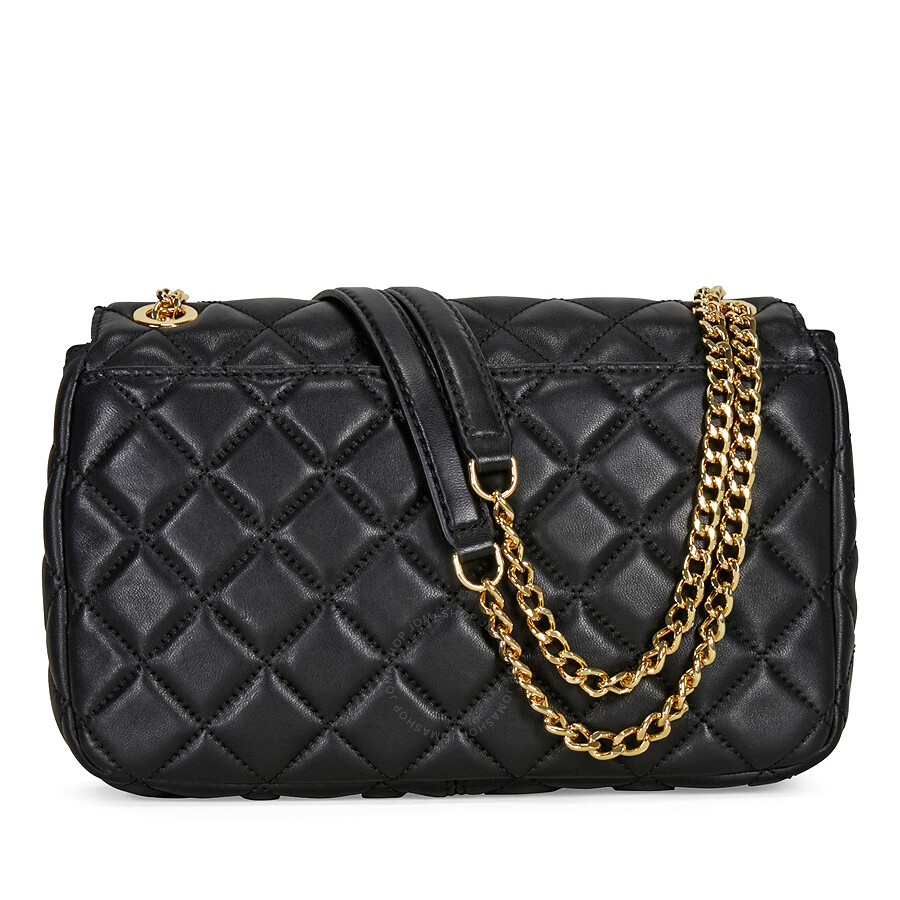 Michael Kors Sloan Large Quilted Leather Shoulder Bag - Black - Michael Kors Handbags - Handbags ...