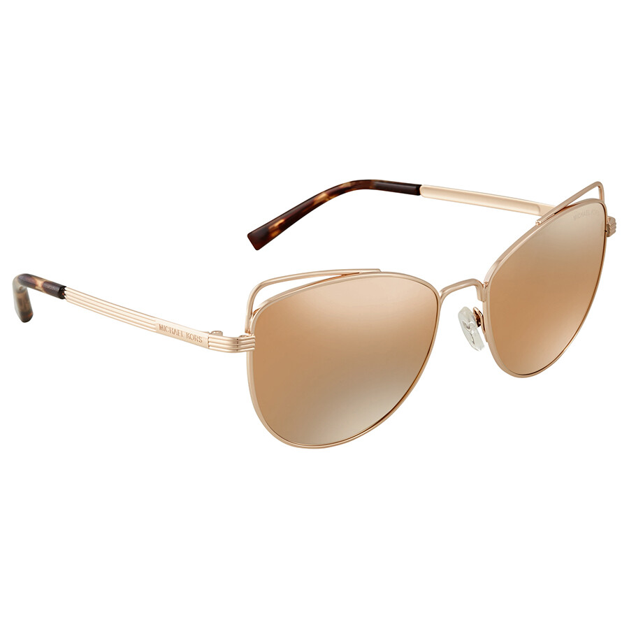 Michael Kors St. Lucia Cat Eye Ladies Sunglasses 0MK1035 11085A 55
