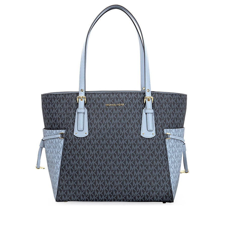 Michael Kors Voyager East West Tote Admiral/ Pale Blue Michael Kors Handbags Handbags