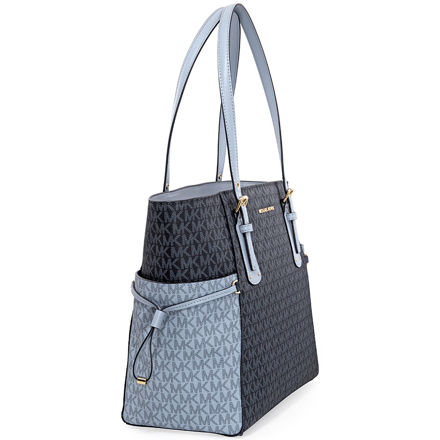 Michael Kors Voyager East West Tote- Admiral/ Pale Blue - Michael Kors Handbags - Handbags 