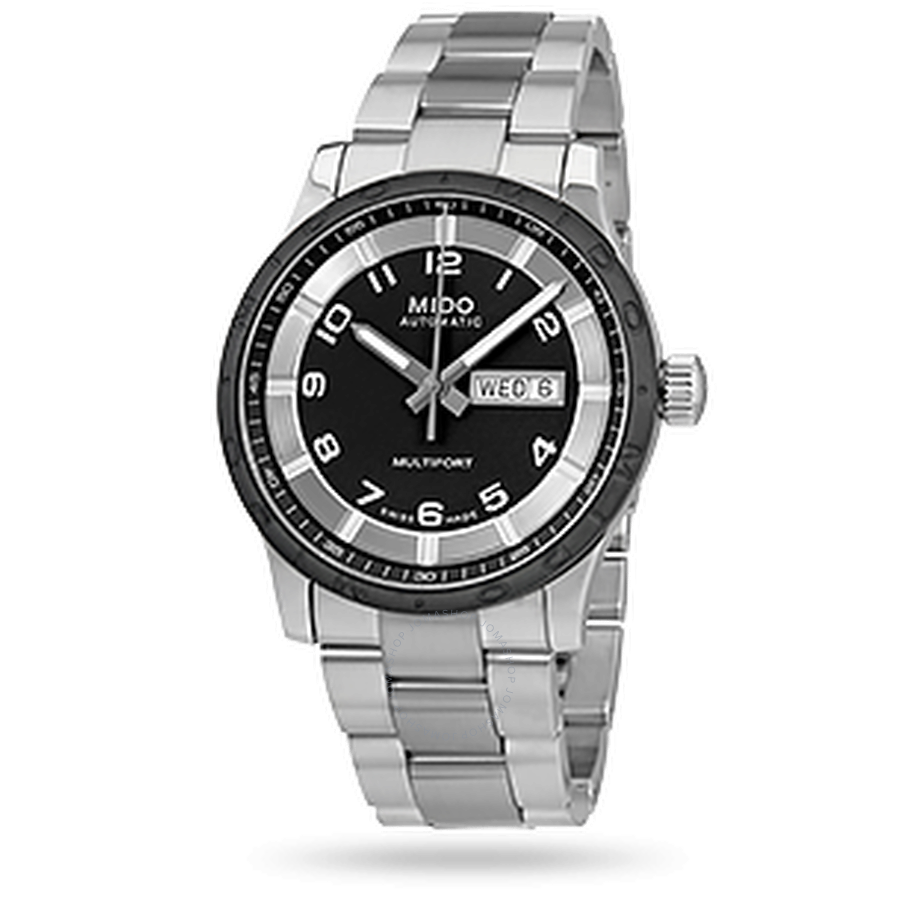 Mido Multifort Automatic Black Dial Men's Watch M0184301106200 Mido