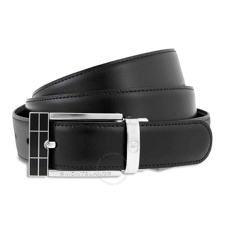 Montblanc Contemporary Reversible Leather Belt 101899 - Fashion ...