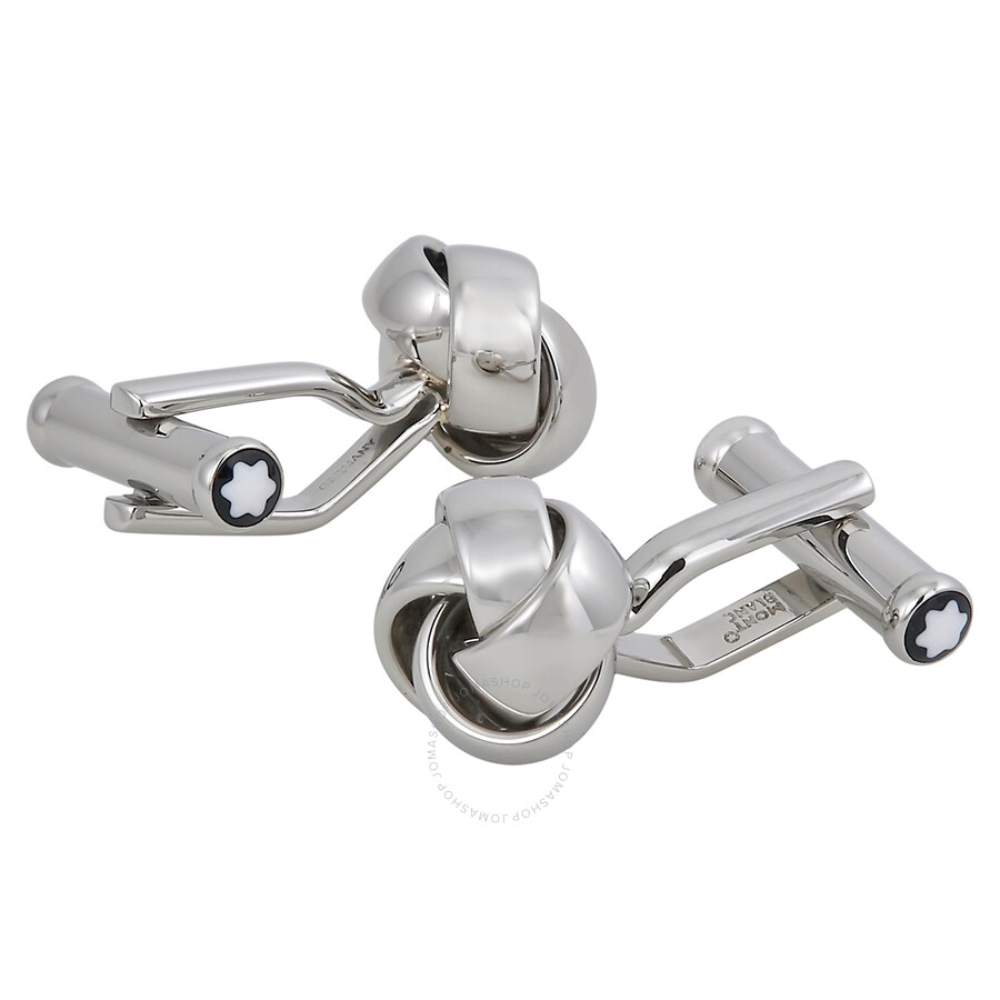 Montblanc Elegance Knot Pure PP Cuff Links 110674 Montblanc Mens