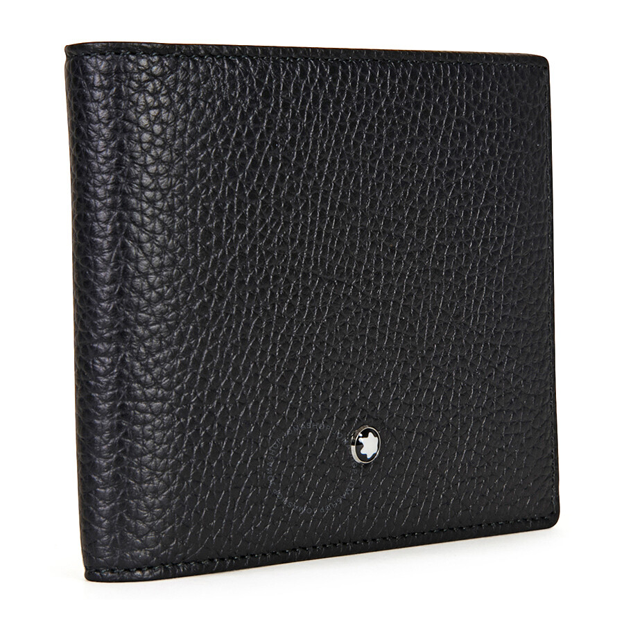 Montblanc Meisterstuck Black 8CC Leather Wallet 114464 Montblanc Handbags