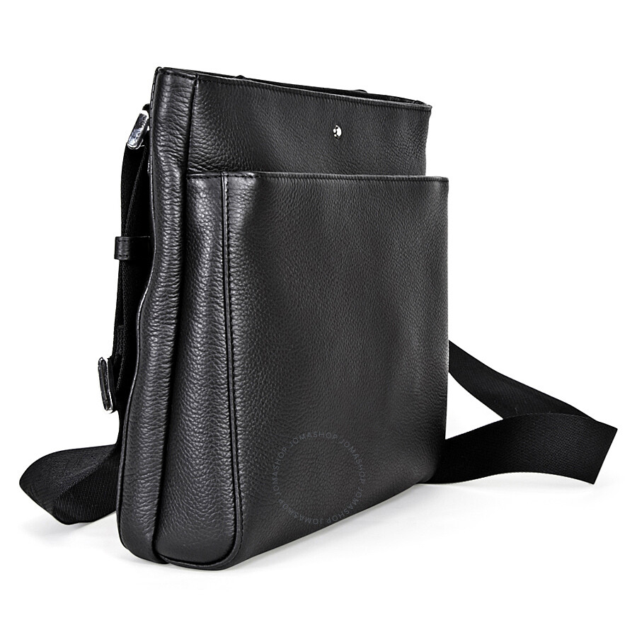 MontBlanc Meisterstuck Black Envelope Bag - Montblanc - Handbags - Jomashop