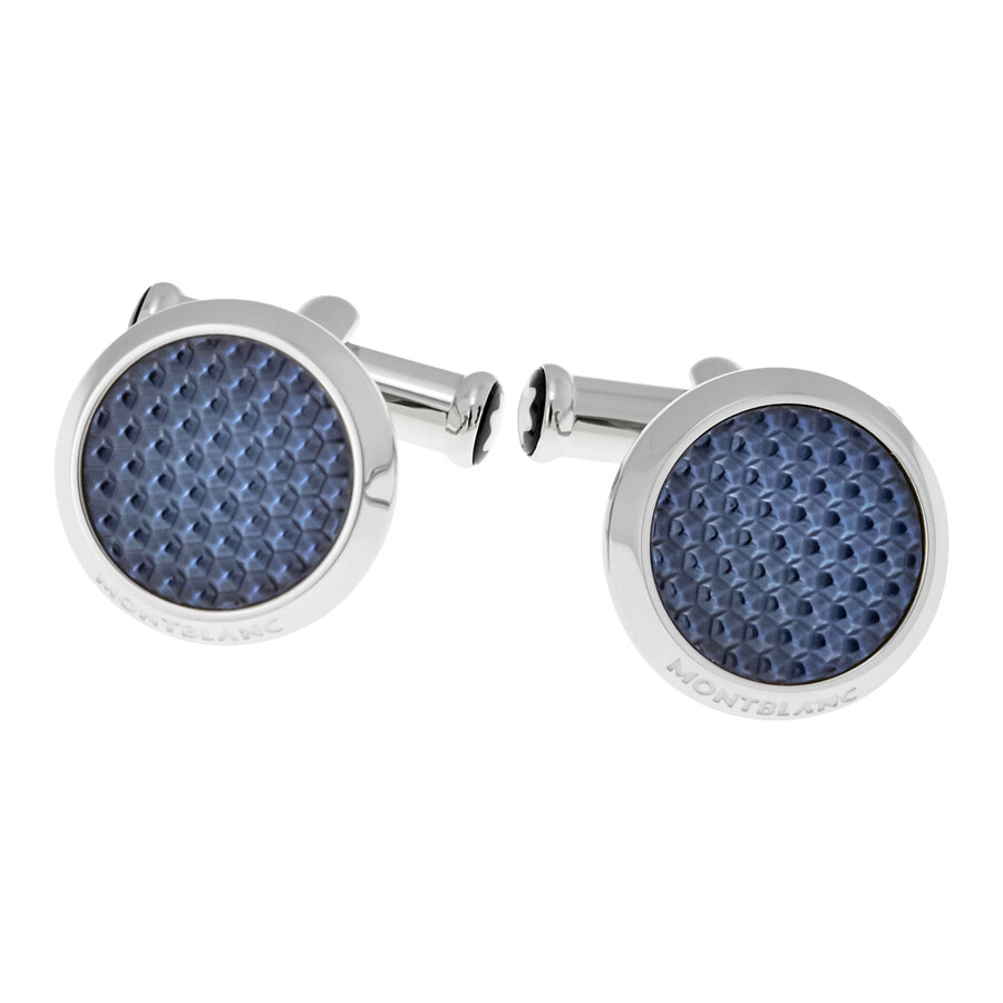 MontBlanc Meisterstuck Stainless Steel Cufflinks Montblanc Mens