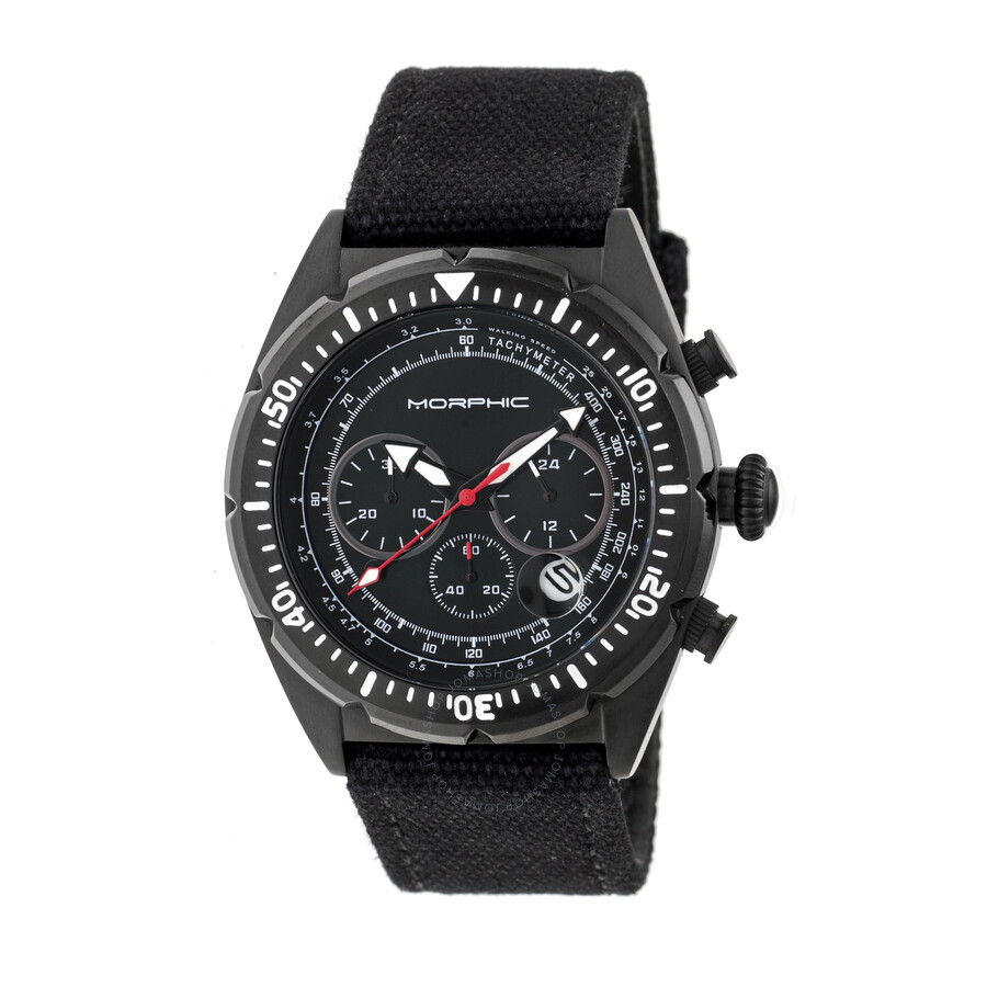 Morphic M53 Series Chronograph Black Dial Men's Watch 5305 - Morphic ...