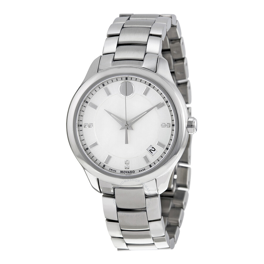 Movado Bellina White Mother of Pearl Dial Ladies Watch 0606978 - Movado ...