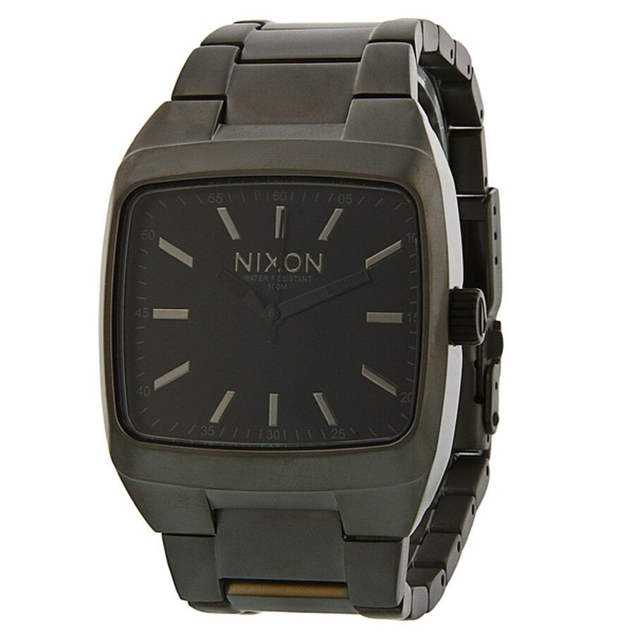 Nixon Manual Black Dial Gunmetal Men's Watch A244106200 Nixon