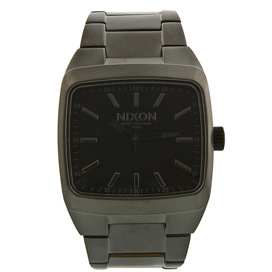 Nixon Manual Black Dial Gunmetal Men's Watch A244106200 Nixon