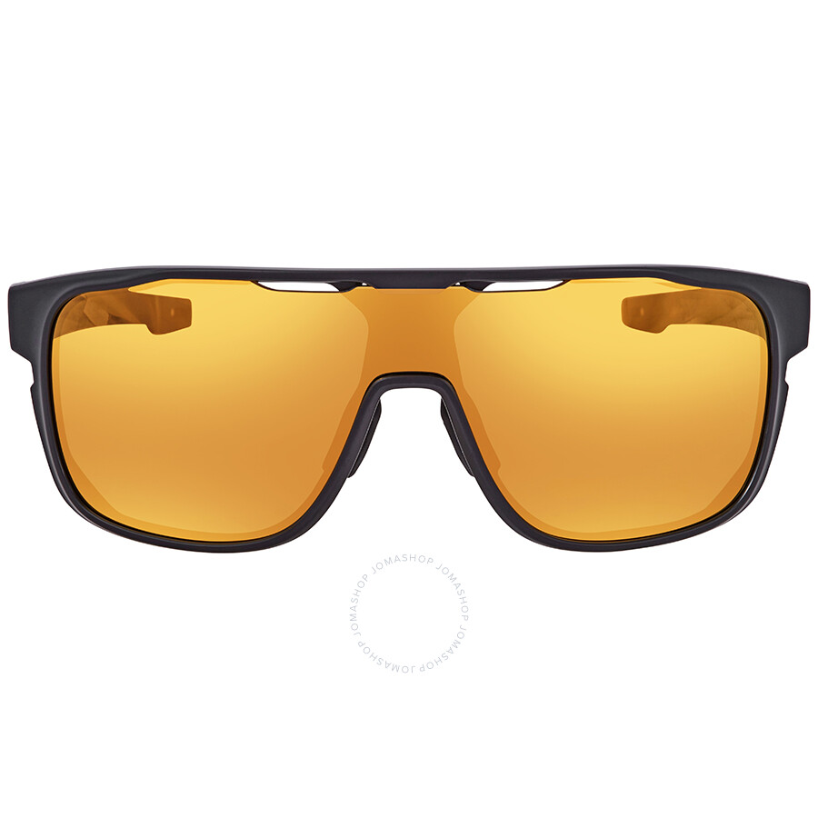 Oakley Crossrange Shield 24k Iridium Sport Asia Fit Men's Sunglasses