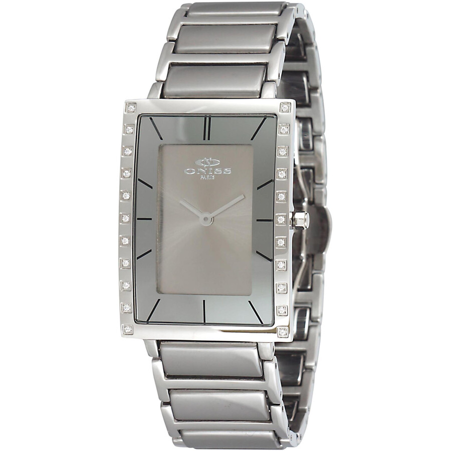 jomashoponisspersonasilverdialstainlesssteelandceramicmenswatch