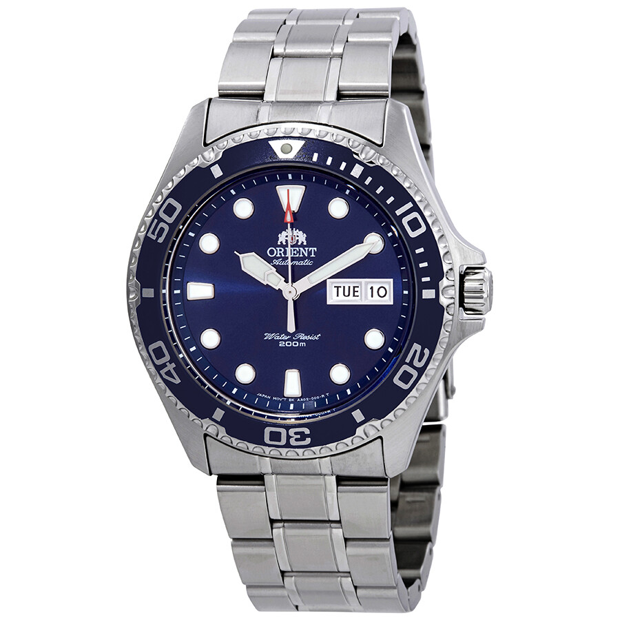 orient watch blue