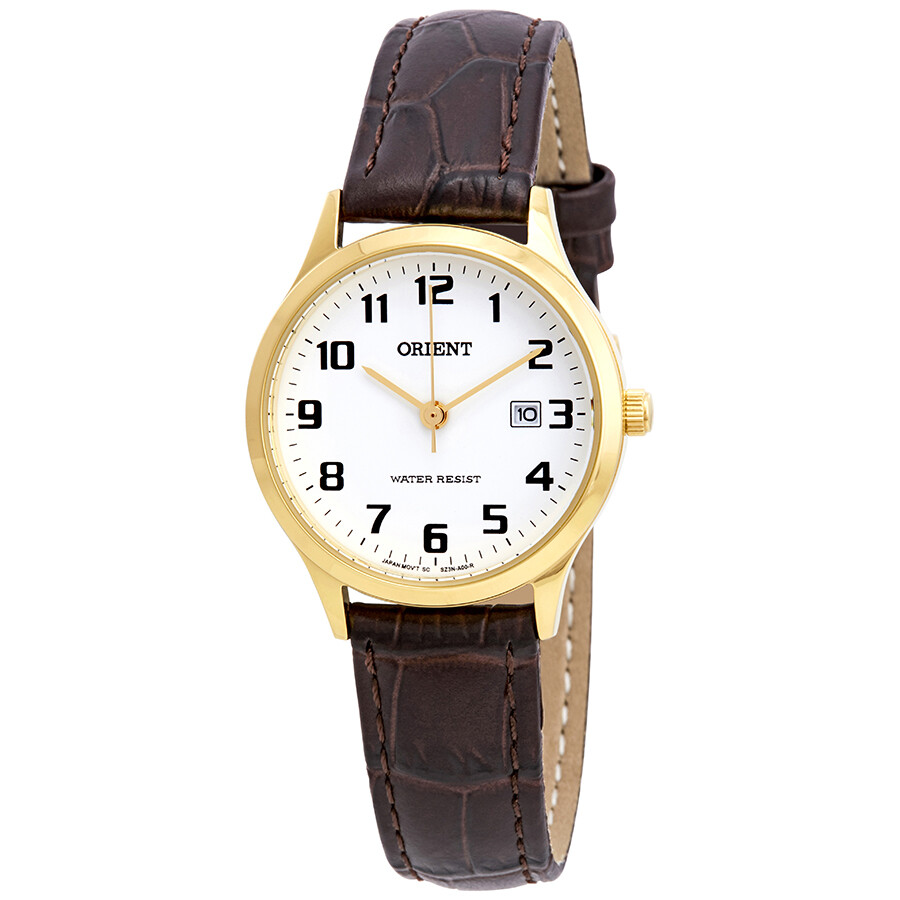 Orient White Dial Ladies Watch FSZ3N003W Orient Watches