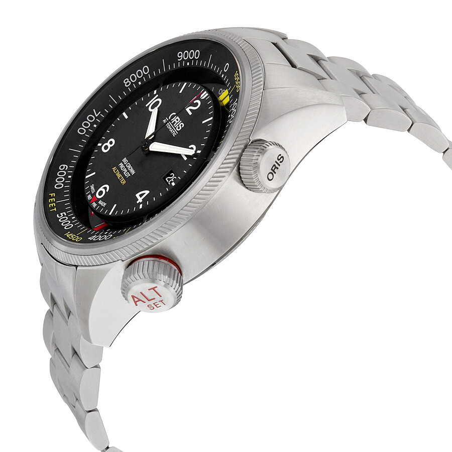 oris big crown black dial