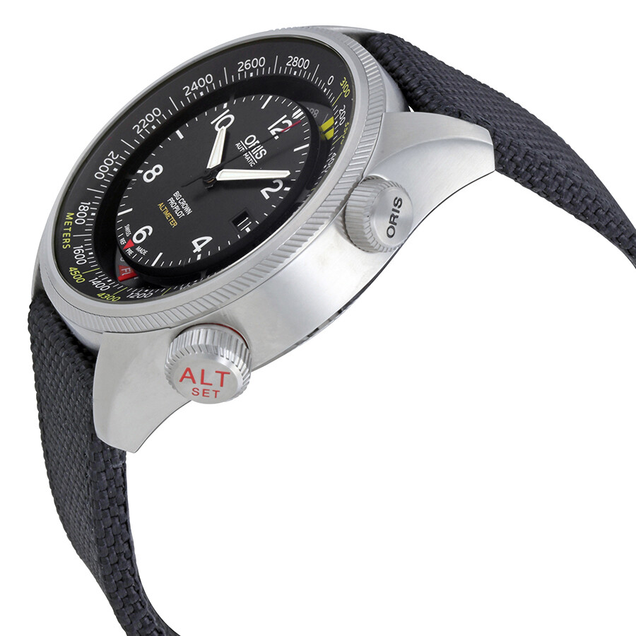 oris big crown black dial