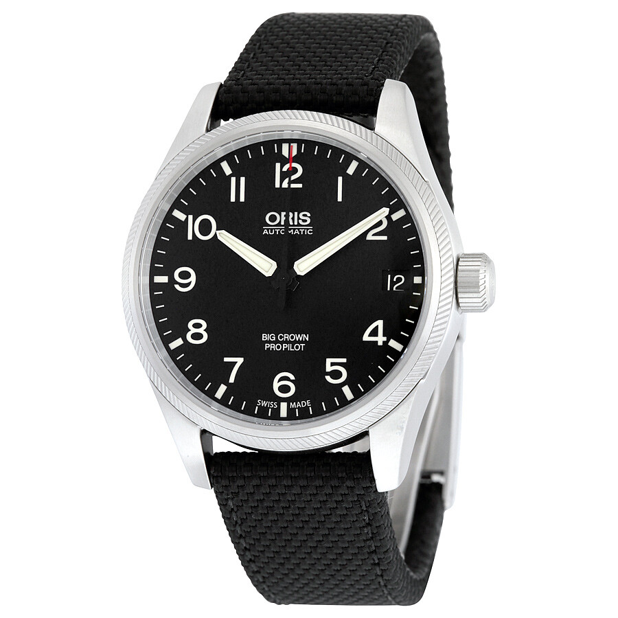 oris big crown black dial