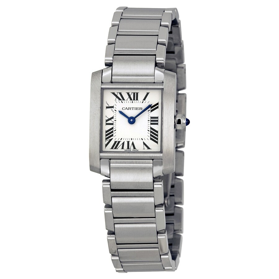 Preowned Cartier Tank Francaise Steel Ladies Watch W51008Q3 Cartier