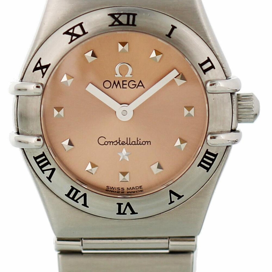 Preowned Omega Constellation Pink Dial Ladies Watch 1561.61.00 Omega