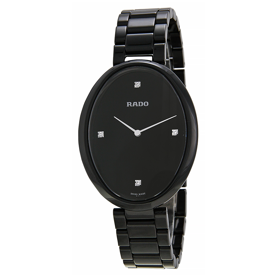 Montre Bracelet Rado Esenza Pour Femme - Cadran à 4 Diamants, Mouvement Quartz, état Très Bon