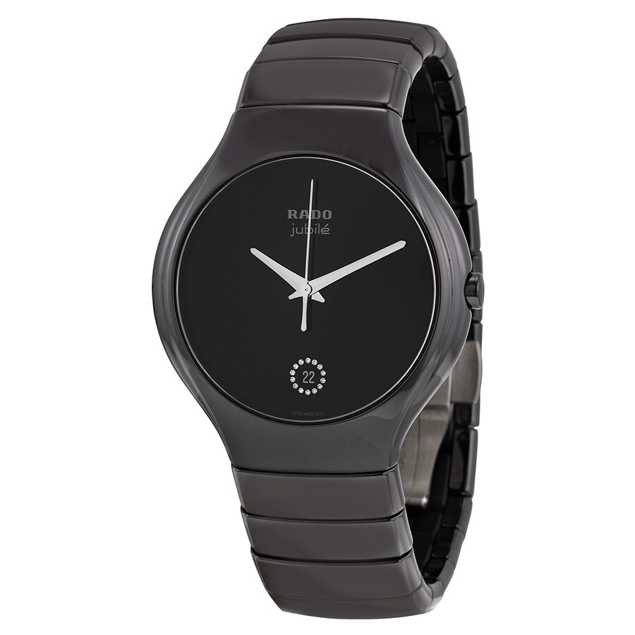 Rado True Black Pure Jubile Diamond Ceramic Men's Watch R27653722